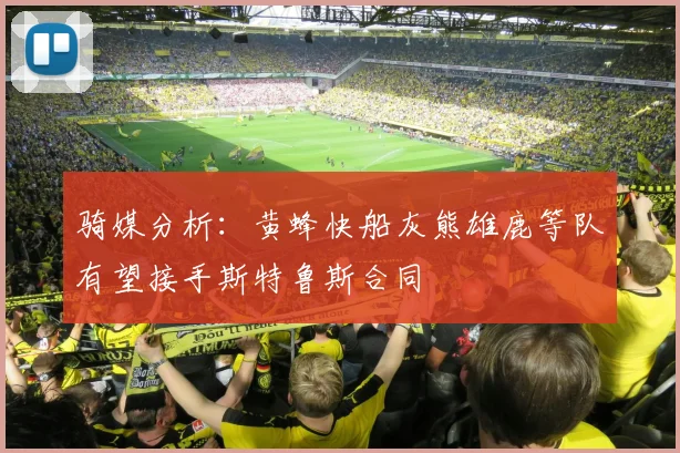 骑媒分析：黄蜂快船灰熊雄鹿等队有望接手斯特鲁斯合同
