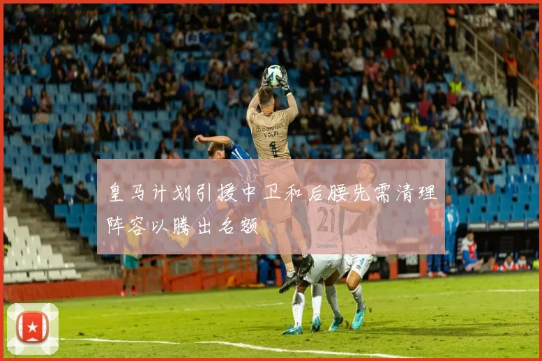 皇马计划引援中卫和后腰先需清理阵容以腾出名额